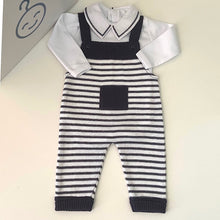 Carregar imagem no visualizador da galeria, Jardineira Listras com Body