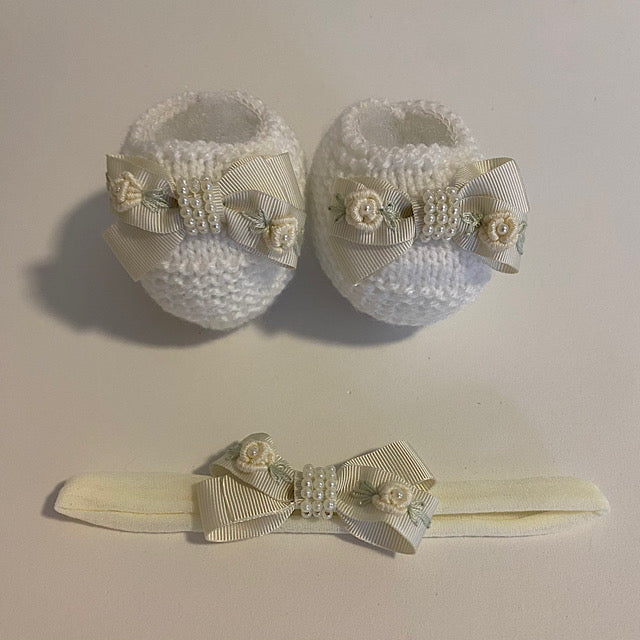 Sapatinho e tiara